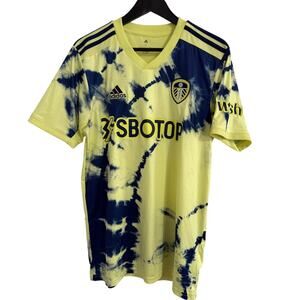 Leeds United FC Adidas Soccer Jersey Size Medium